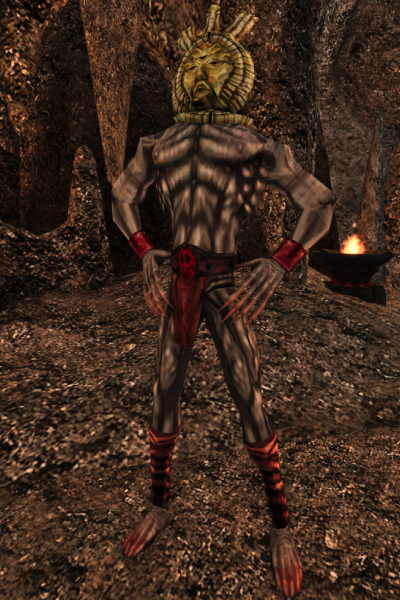 Dagoth Ur from The Elder Scrolls 3: Morrowind (2002). He looks bad.